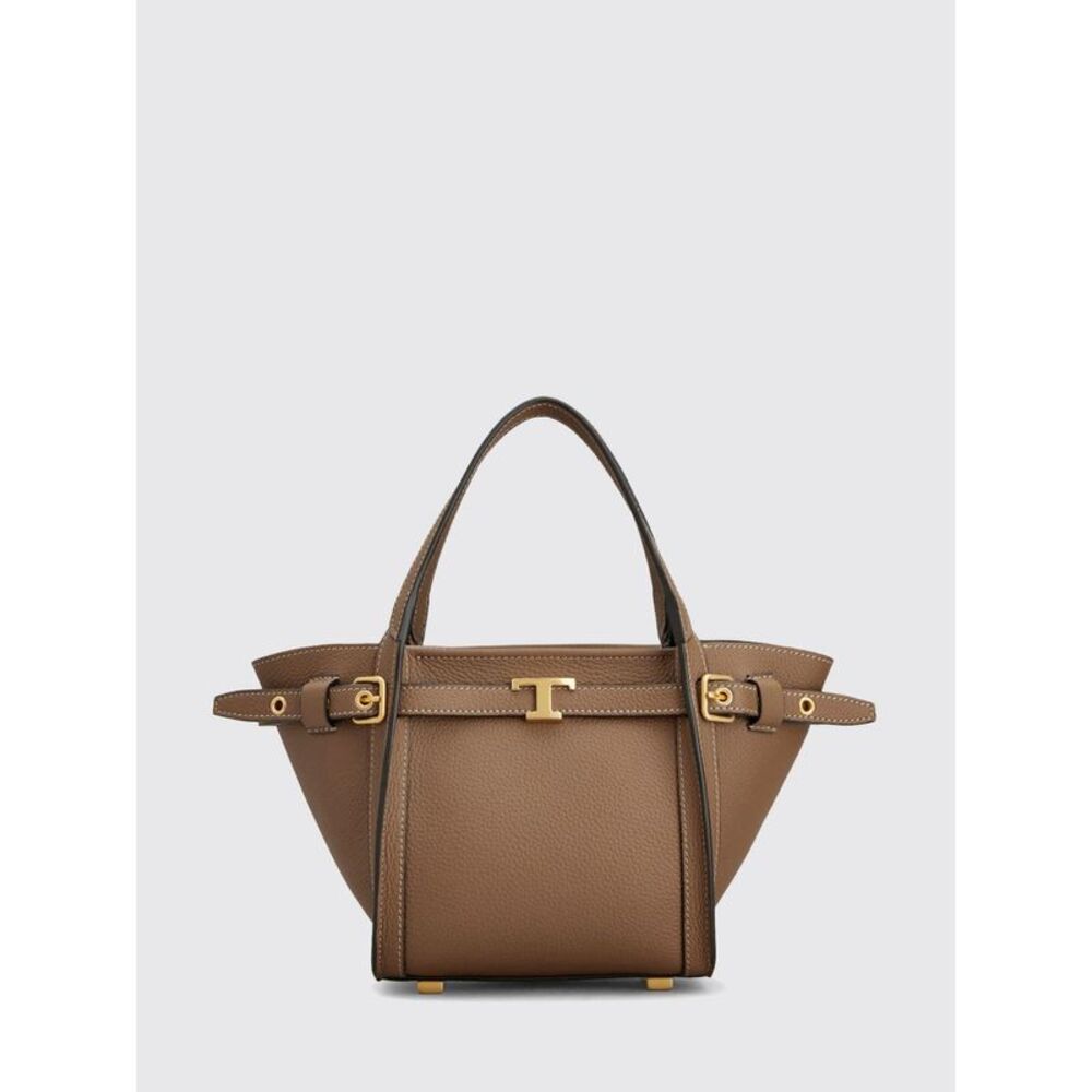 Tod's Women T Signature Grained Calf Leather Handbag Tod's With Shoulder Strap